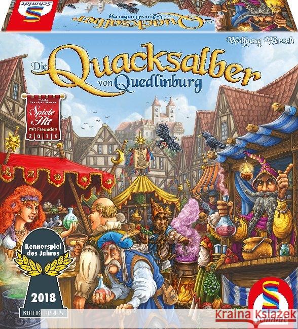Die Quacksalber von Quedlinburg (Spiel) : Ausgezeichnet mit Kennerspiel des Jahres 2018 Warsch, Wolfgang 4001504493417 Schmidt Spiele