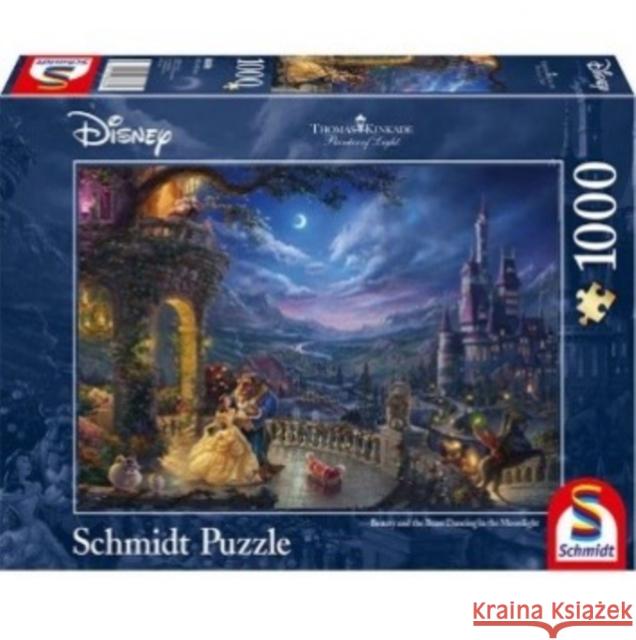 Puzzle PQ 1000 Piękna i Bestia (Disney) G3 Kinkade, Thomas 4001504594848