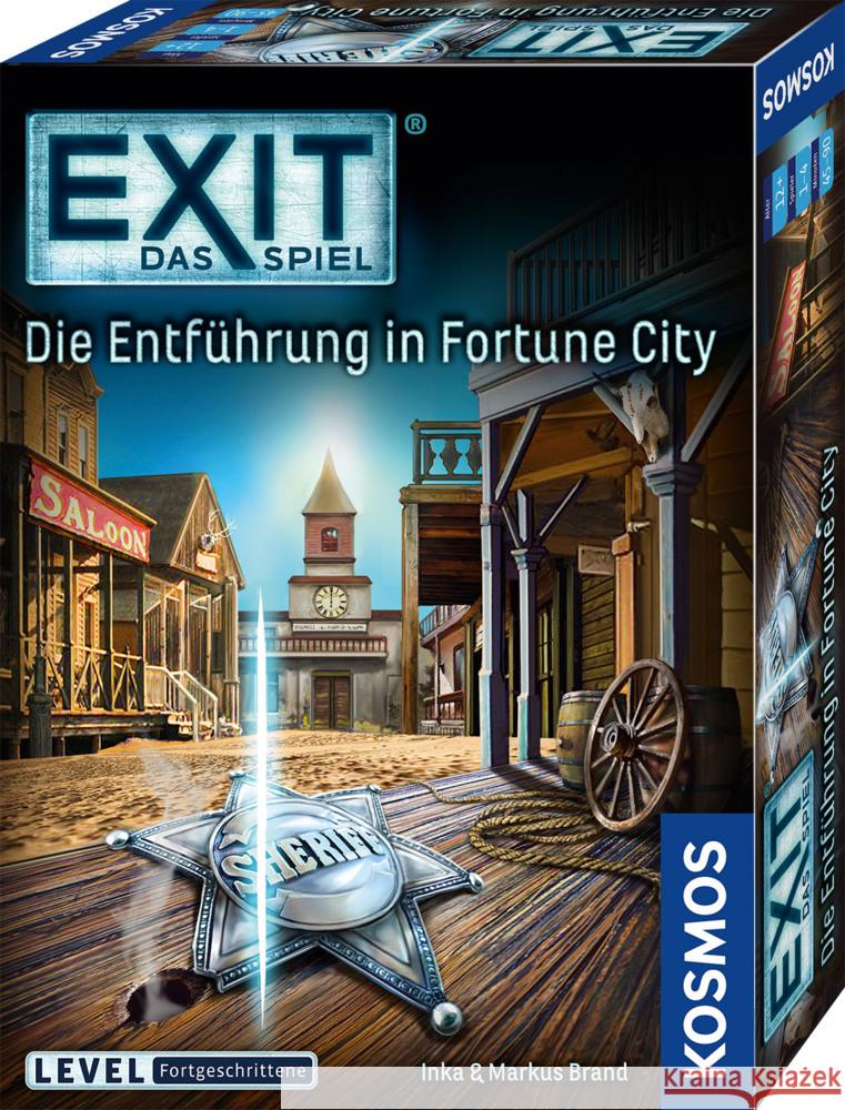 EXIT® - Das Spiel: Die Entführung in Fortune City Brand, Inka, Brandl, Markus 4002051680497 Kosmos Spiele