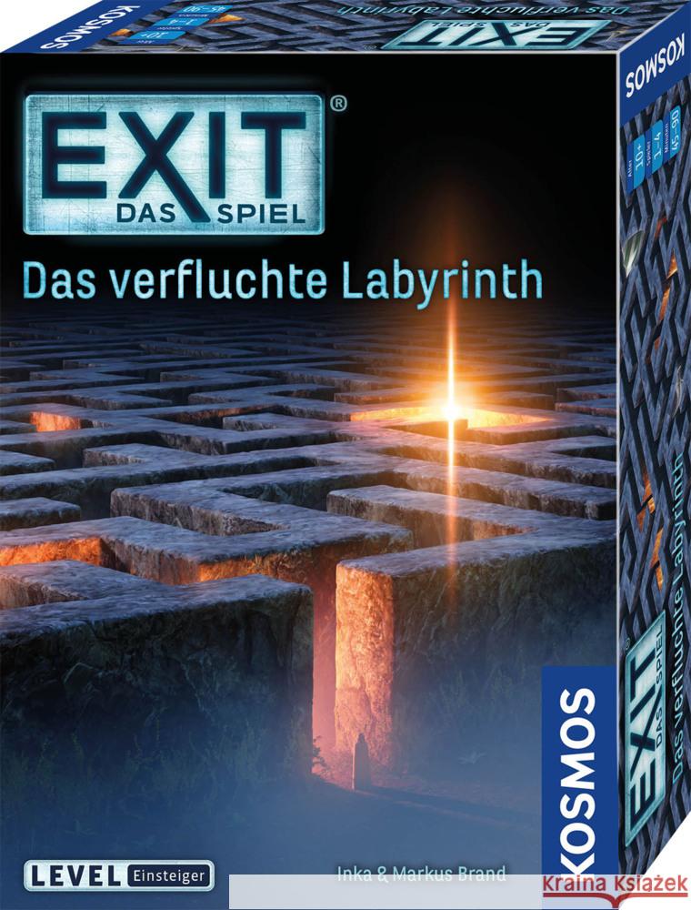 EXIT® - Das Spiel: Das verfluchte Labyrinth Brand, Inka, Brand, Markus 4002051682026 Kosmos Spiele