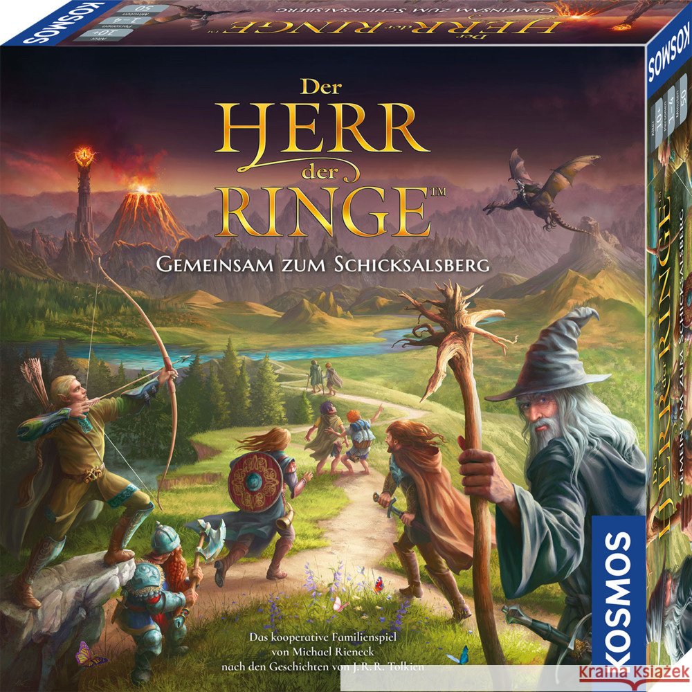 Der Herr der Ringe - Gemeinsam zum Schicksalsberg Rieneck, Michael 4002051682804