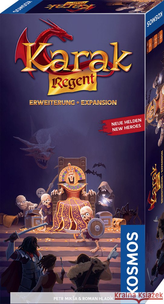 Karak - Regent Erweiterung Miksa, Petr, Hladík, Roman 4002051683252 Kosmos Spiele