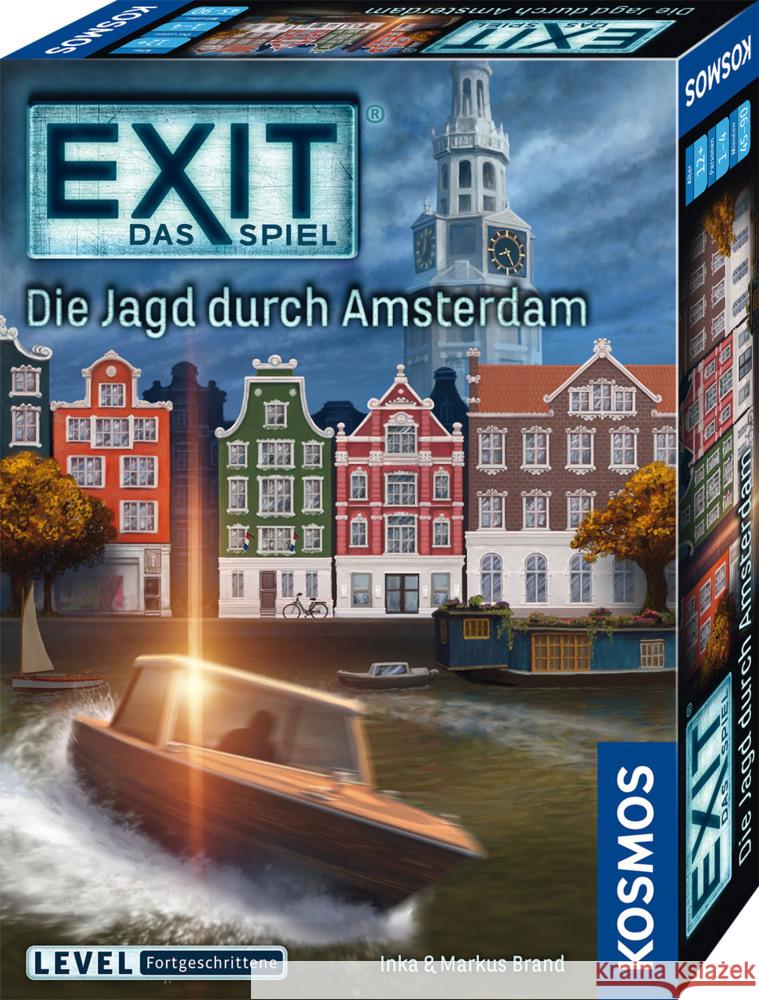 EXIT® - Das Spiel: Die Jagd durch Amsterdam Brand, Inka, Brand, Markus 4002051683696 Kosmos Spiele