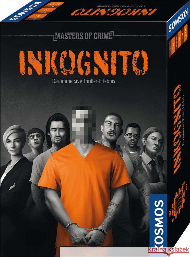 Masters of Crime - Inkognito Wiechens, Verena, Student, Martin, Setzke, Lukas 4002051683832