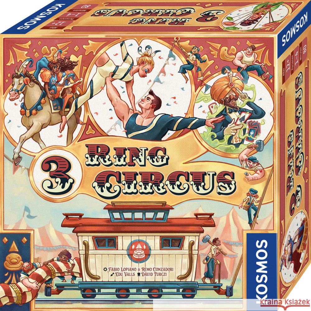 3 Ring Circus Lopiano, Fabio, Conzadori, Remo 4002051684648