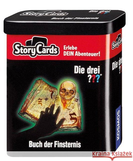 Die drei ??? Storycards - Buch der Finsternis (Kinderspiel) : Erlebe dein Abenteuer! Dittert, Christoph 4002051688028 Kosmos Spiele