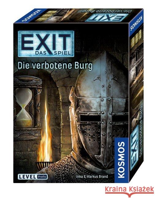 Exit - Das Spiel, Die verbotene Burg (Spiel) Brand, Inka, Brand, Markus 4002051692872 Kosmos Spiele