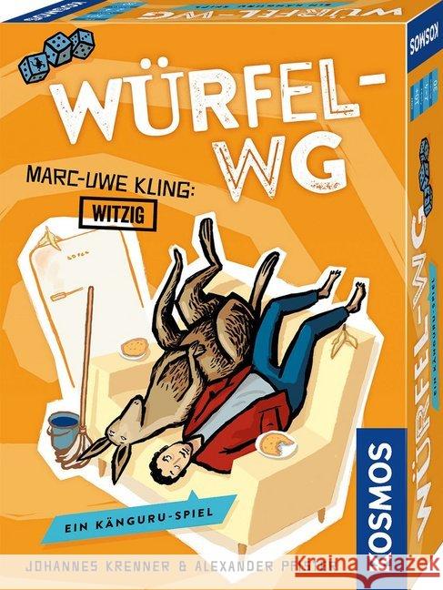 Würfel-WG (Spiel) : Ein Känguru-Spiel Krenner, Johannes, Pfister, Alexander 4002051693176