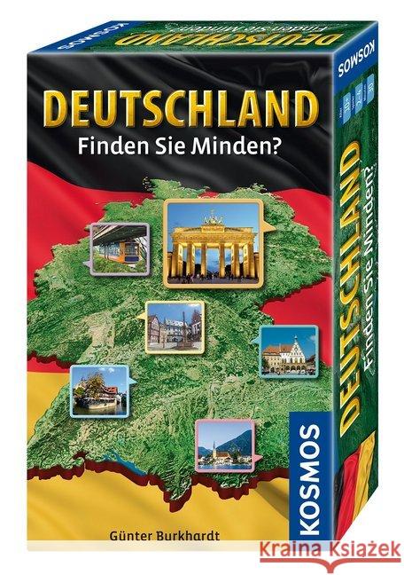 Deutschland - Finden Sie Minden? (Spiel) Burkhardt, Günter 4002051711412
