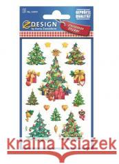 Naklejki świąteczne - Bożonarodzeniowe choinki  4004182524015 Avery Dennison