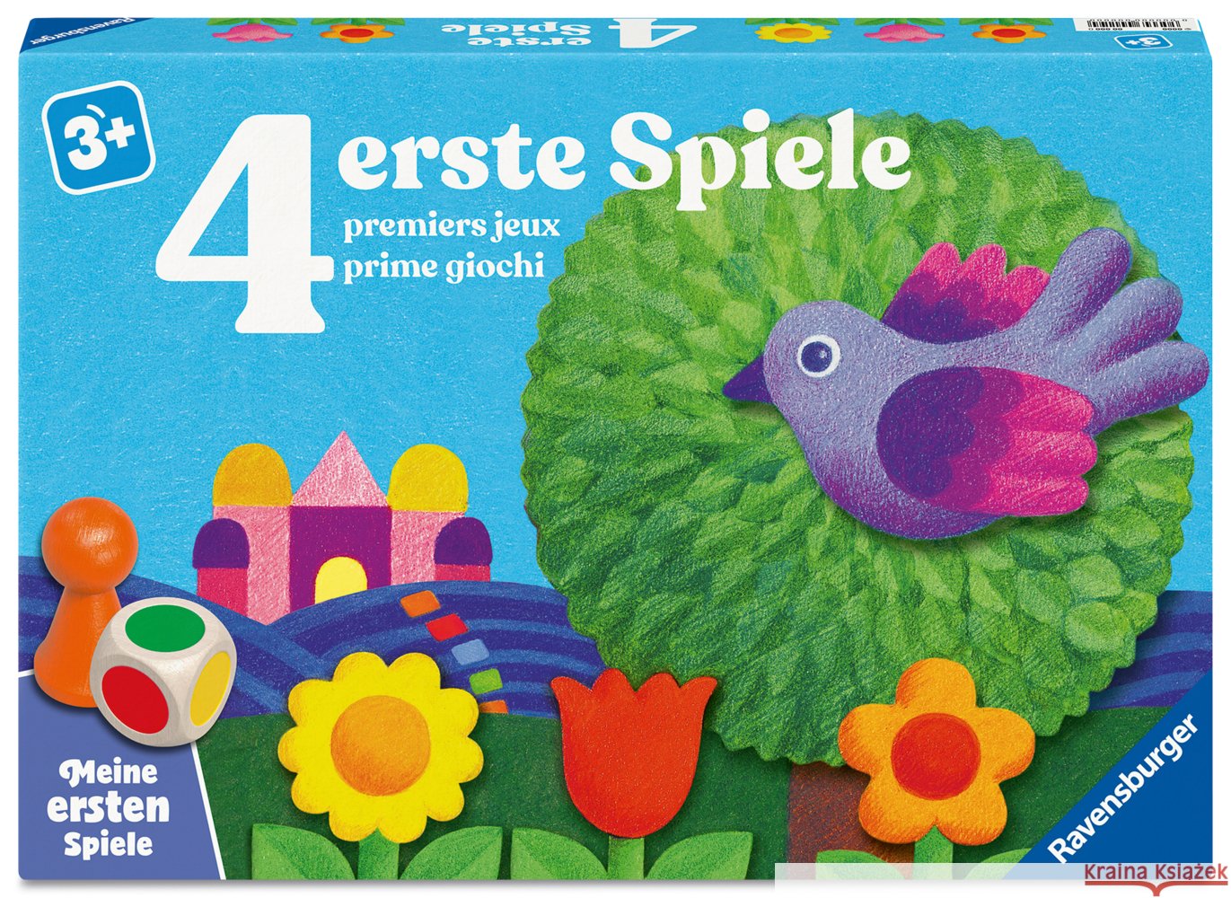 4 erste Spiele - Kinderspiel ab 3 Jahre Wernhard, Hermann 4005555100195 Ravensburger Verlag