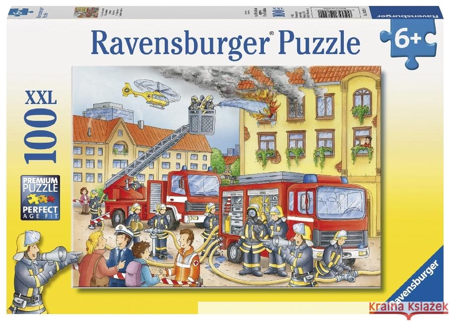 Puzzle 100 Straż pożarna Ravensburger 4005556108220 Ravensburger