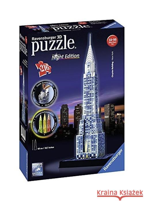 Chrysler Building (Puzzle) : Erleben Sie Puzzeln in der 3. Dimension  4005556125951 Ravensburger