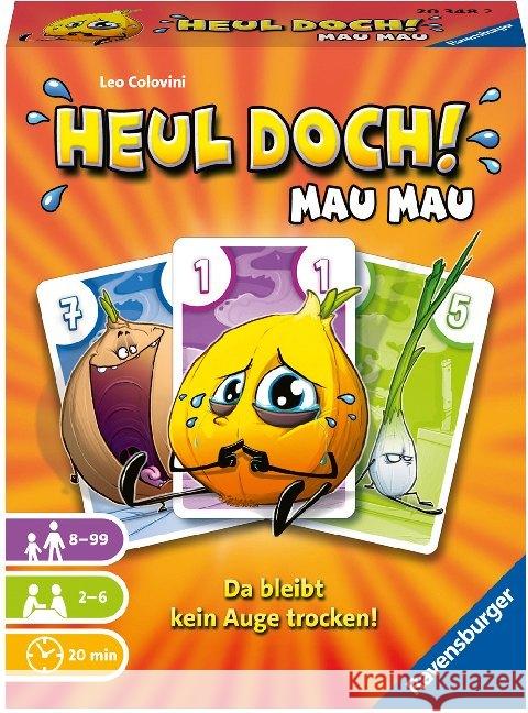 Heul doch! Mau Mau (Spiel) : Da bleibt kein Auge trocken! Colovini, Leo 4005556203482