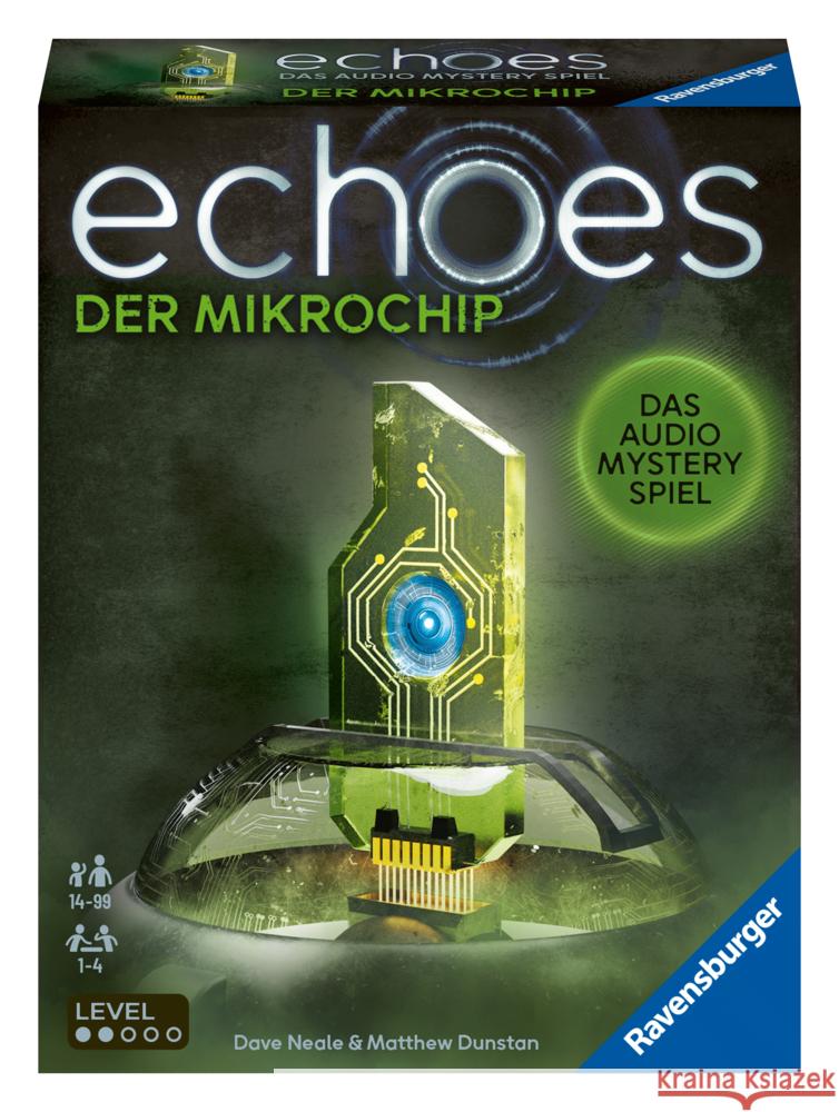 Ravensburger 20816 echoes Der Mikrochip - Audio Mystery Spiel ab 14 Jahren, Erlebnis-Spiel Neale, Dave, Dunstan, Matthew 4005556208166