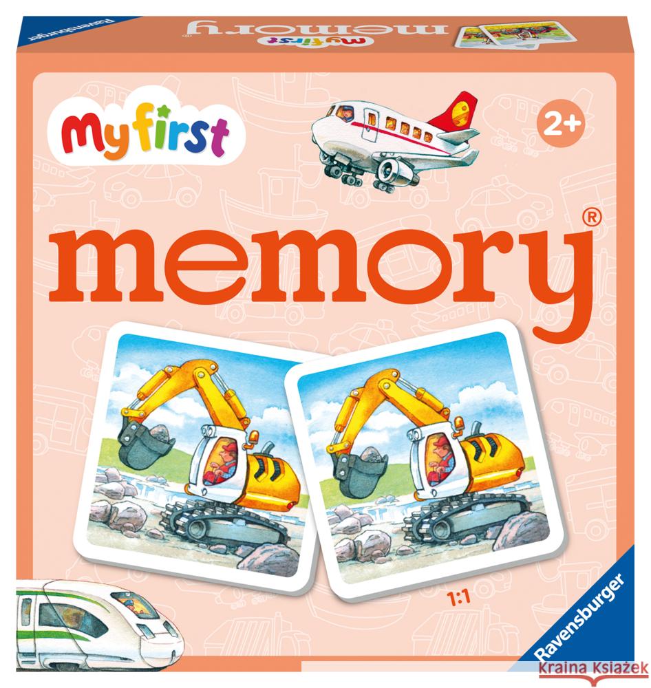 My First Memory(r) Vehicles Ravensburger 4005556208784