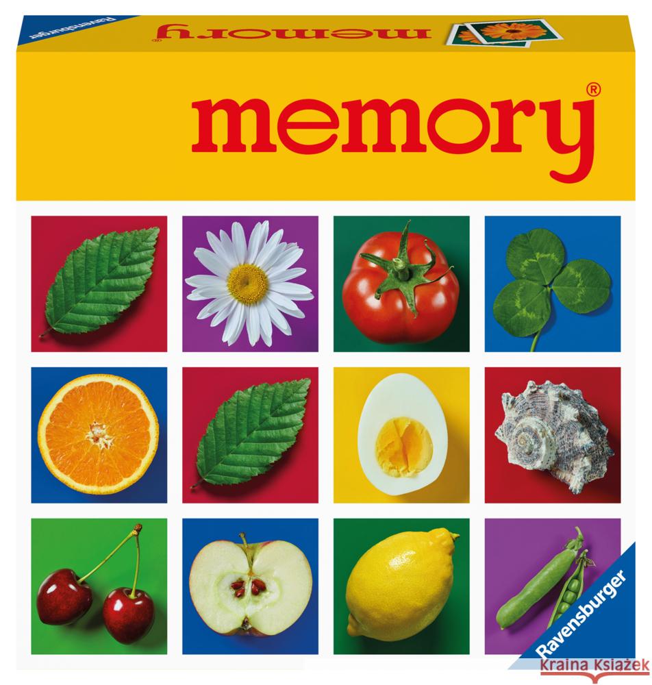 Ravensburger - 20889 - Ravensburger Classic memory®, Neuauflage des Spieleklassikers aus dem Jahr 1969, Merkspiel für 2-8 Spieler ab 6 Jahren Hurter, William H. 4005556208890