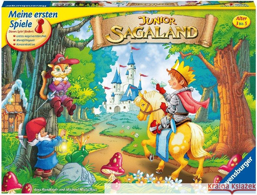 Sagaland Junior (Kinderspiel) Randolph, Alex, Matschoss, Michael 4005556213726 Ravensburger Verlag