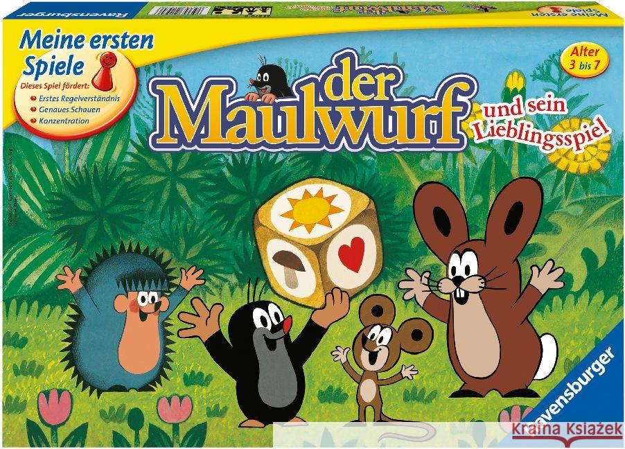 Der Maulwurf und sein Lieblingsspiel (Kinderspiel) : Würfellaufspiel Miler, Zdenek 4005556215706