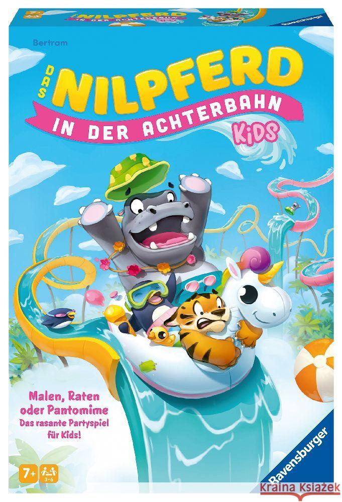 Das Nilpferd in der Achterbahn Kids Kaes, Bertram 4005556223619 Ravensburger Verlag