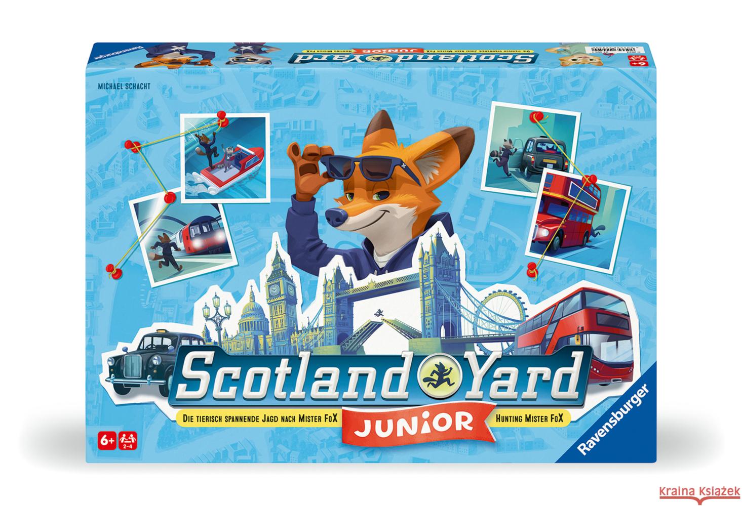 Scotland Yard Junior Schacht, Michael 4005556224500 Ravensburger Verlag