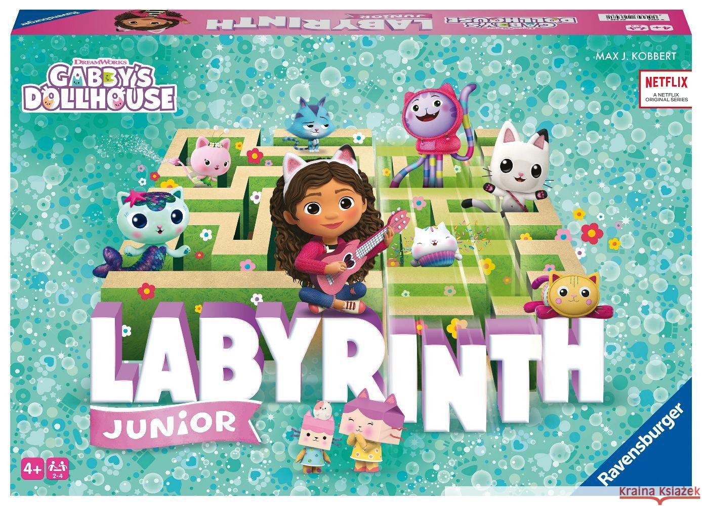 Gabby's Dollhouse Junior Labyrinth Kobbert, Max J. 4005556226481 Ravensburger Verlag