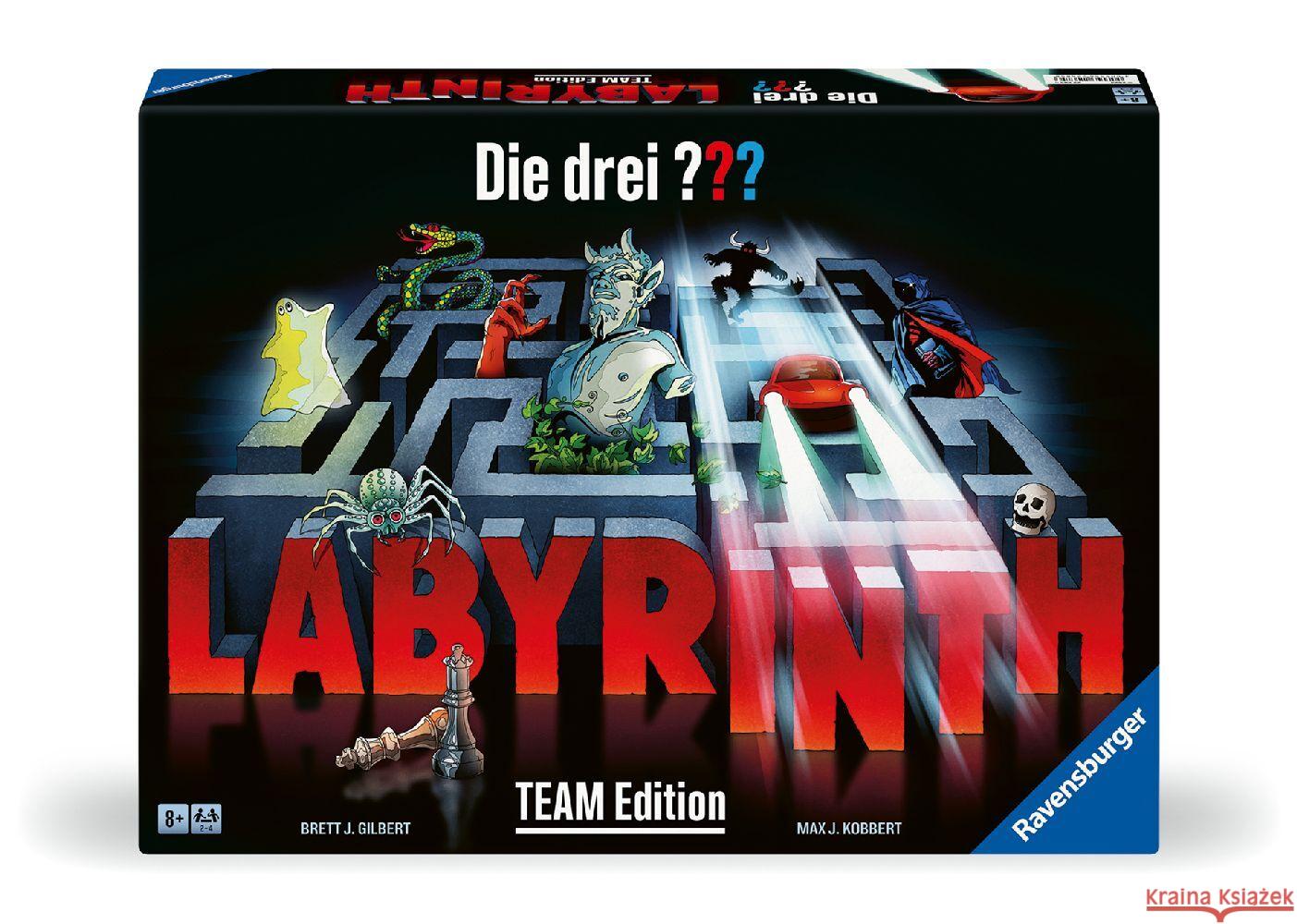 Die drei ??? Labyrinth - Team Edition Kobbert, Max J., Gilbert, Brett 4005556226856