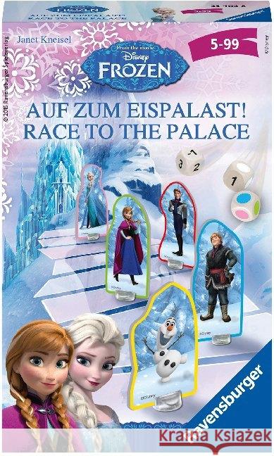 Die Eiskönigin - Völlig unverfroren, Auf zum Eispalast! (Kinderspiel) Disney, Walt 4005556234028 Ravensburger Verlag