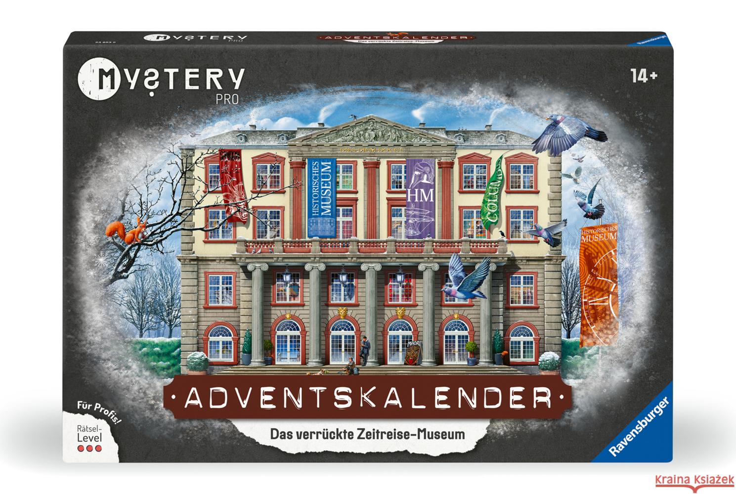 Mystery Adventskalender PRO - Das verrückte Zeitreisemuseum Schiller, Johannes 4005556238538