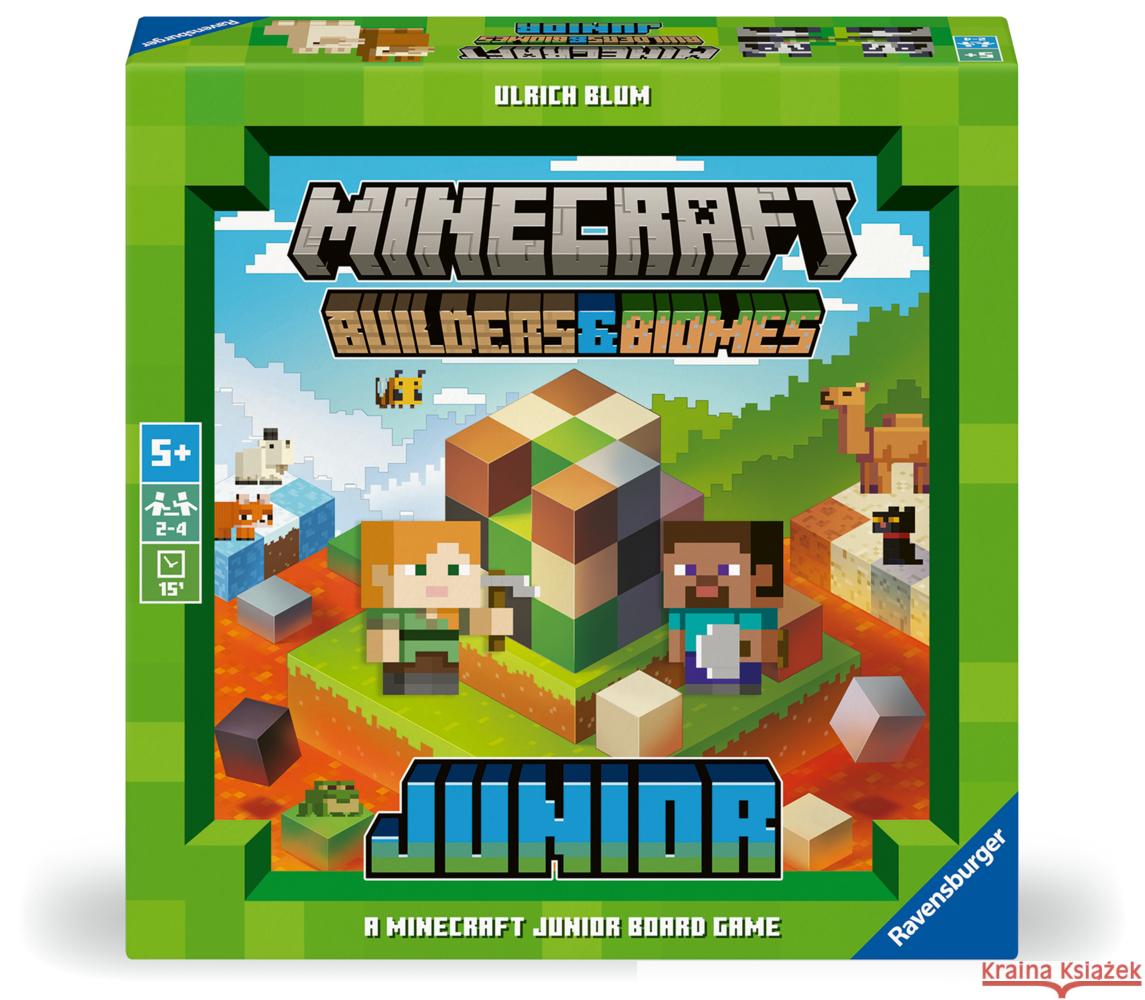 Minecraft Builders & Biomes Junior Blum, Ulrich 4005556246151