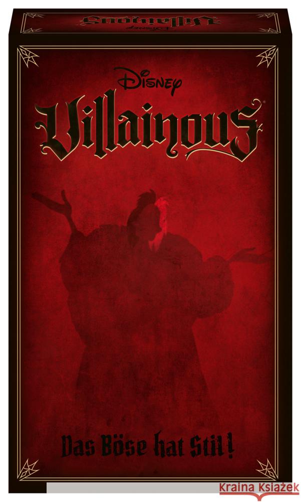 Ravensburger 26958 - Disney Villainous - Das Böse hat Stil, 3 Erweiterung von Villainous ab 10 Jahren für 2-3 Spieler Prospero Hall 4005556269587 Ravensburger Verlag