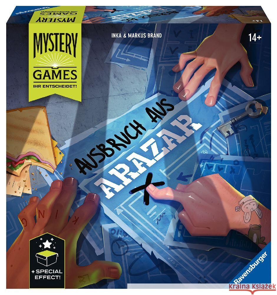 Mystery Games - Der Ausbruch aus Arazar (Spiel) Brand, Inka, Brand, Markus 4005556273652