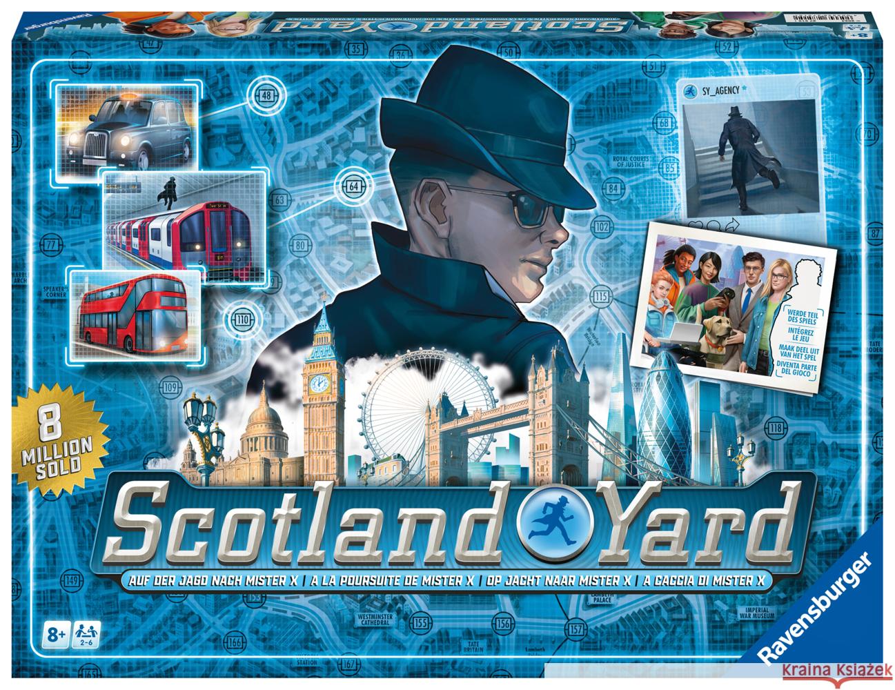 Scotland Yard Projektteam III, Schacht, Michael 4005556275151 Ravensburger Verlag