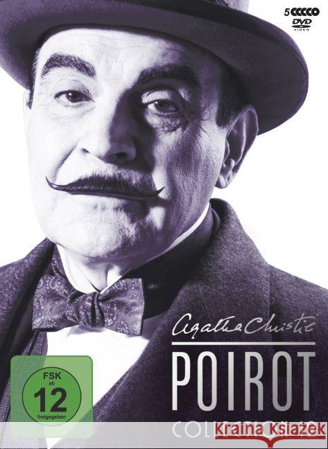 Agatha Christie's Hercule Poirot Collection. Vol.12, 5 DVDs Christie, Agatha 4006448761844 Polyband