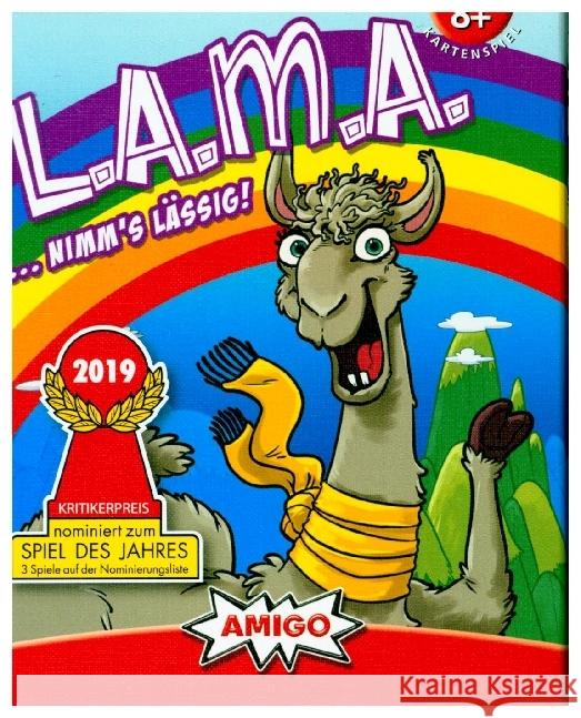 LAMA (Kartenspiel) : Auf der Nominierungsliste zu Spiel des Jahres 2019 Knizia, Reiner 4007396019070