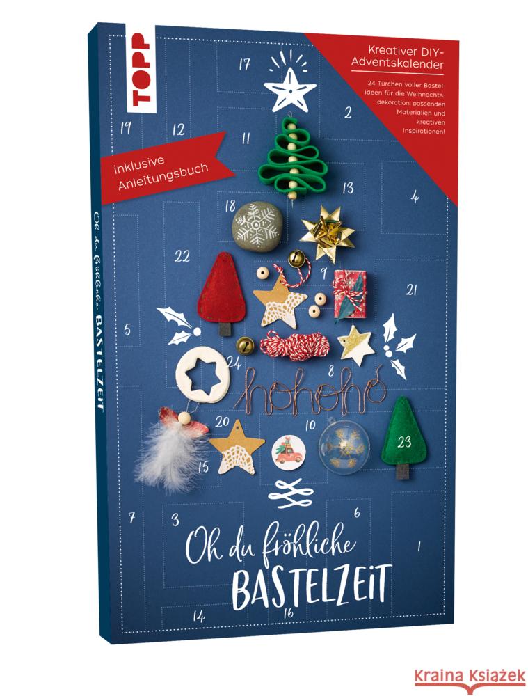 Adventskalender Oh du fröhliche Bastelzeit Ambrosiewicz, Anna 4007742181239 Frech