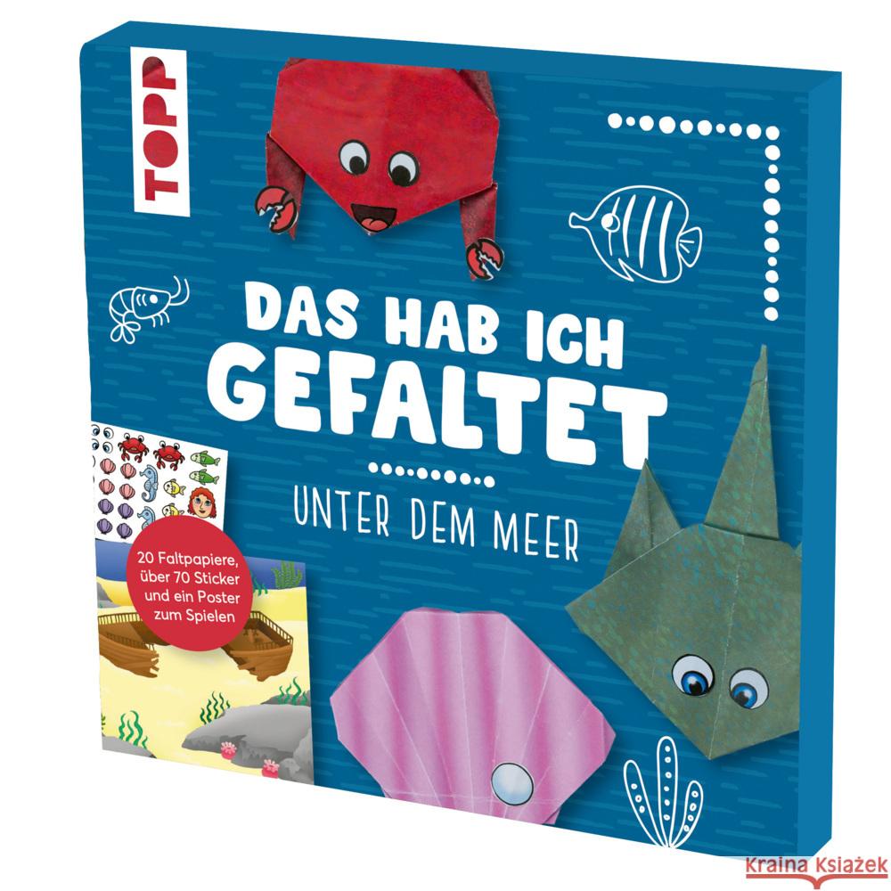 Das hab ich gefaltet Mini-Papierset - Unter dem Meer Pypke, Susanne 4007742181765