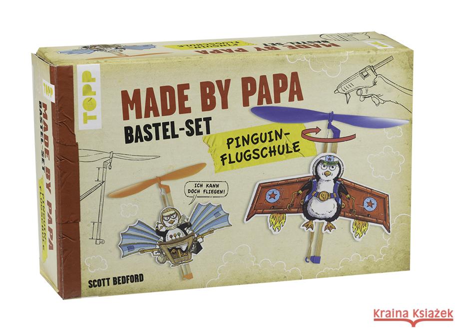 Made by Papa Bastel-Set Pinguin-Flugschule Bedford, Scott 4007742182380