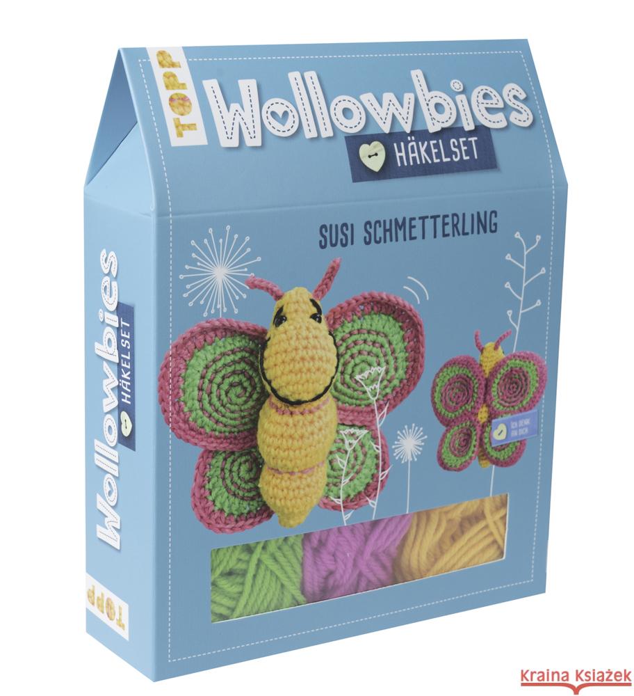 Wollowbies Häkelset Schmetterling Ganseforth, Jana 4007742182571 Frech