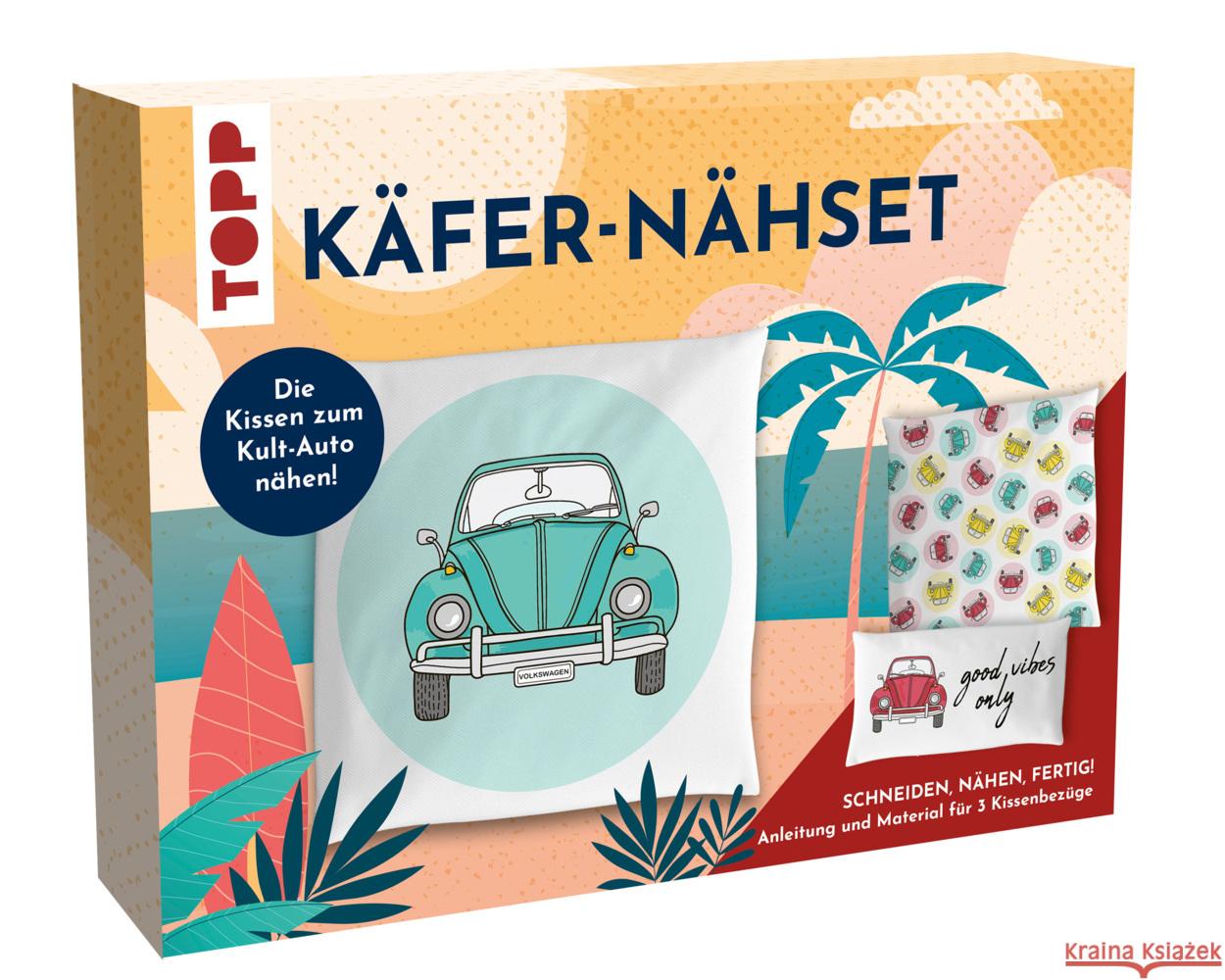 Nähset Kissenbezüge - VW Käfer frechverlag 4007742182700