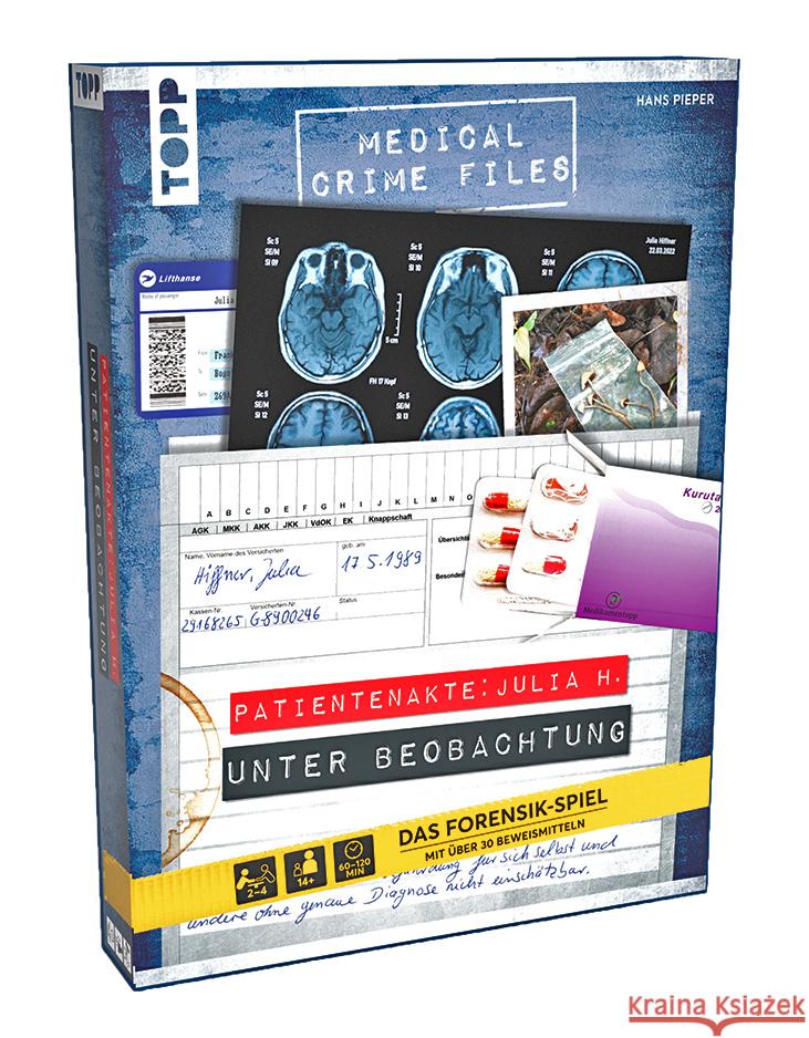 Medical Crime Files - Patientenakte: Der Fall Julia H. / Unter Beobachtung. Von Hans Pieper Pieper, Hans 4007742182779