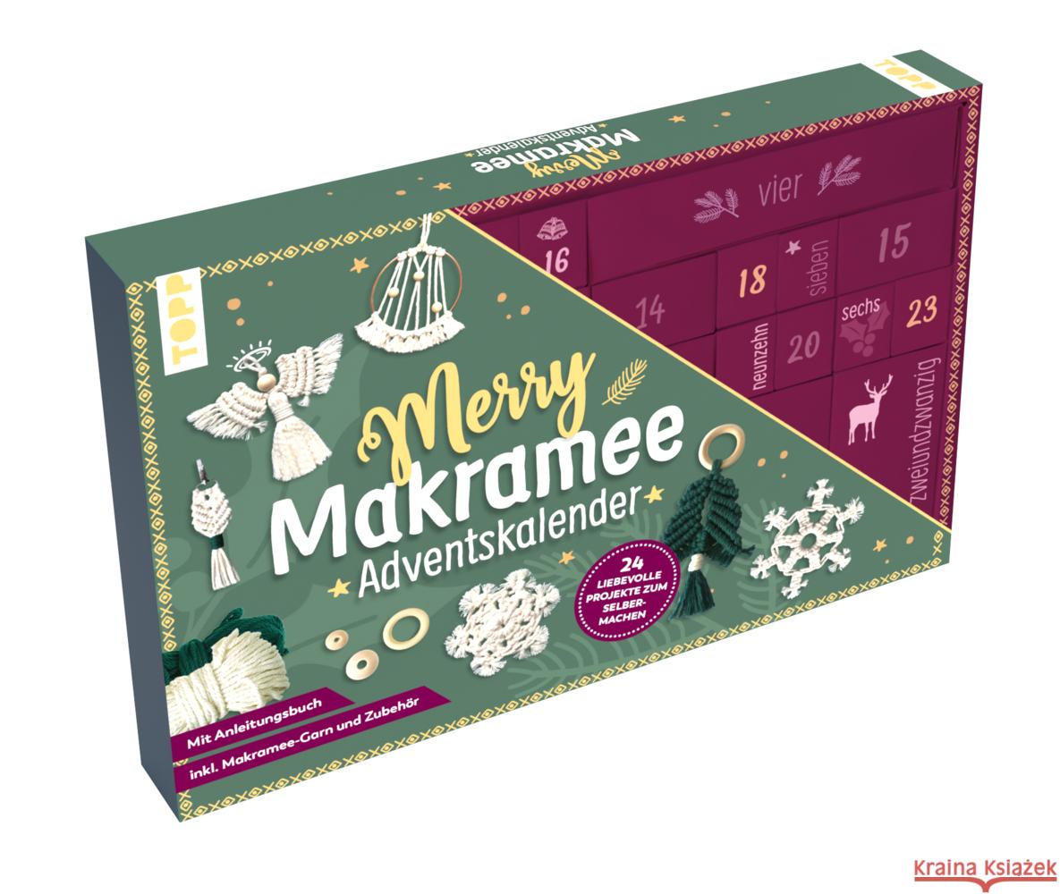 Adventskalender Merry Makramee Kirsch, Josephine 4007742182953