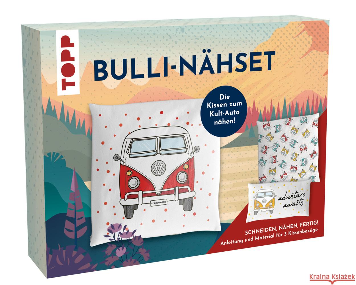 Nähset Kissenbezüge - VW T1 Bulli frechverlag 4007742184162