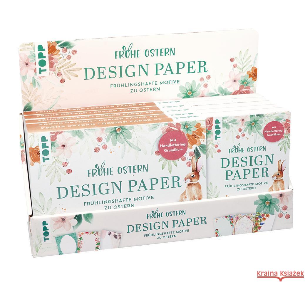 Design Paper Frohe Ostern Display 2x5 Ex. Blum, Ludmila 4007742184261