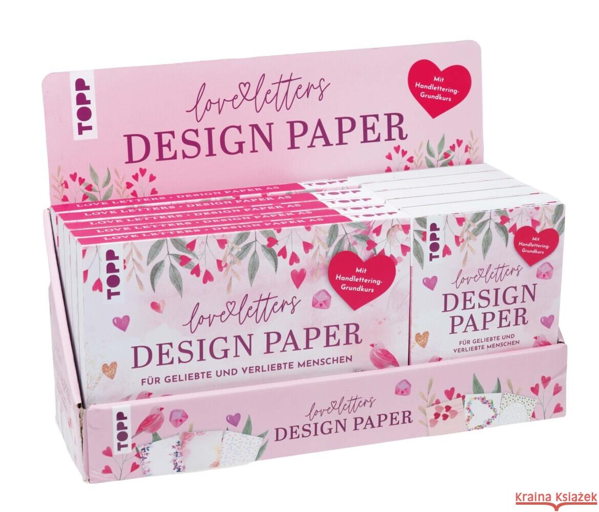 Design Paper Love Letters Display 2x5 Ex. Blum, Ludmila 4007742184308