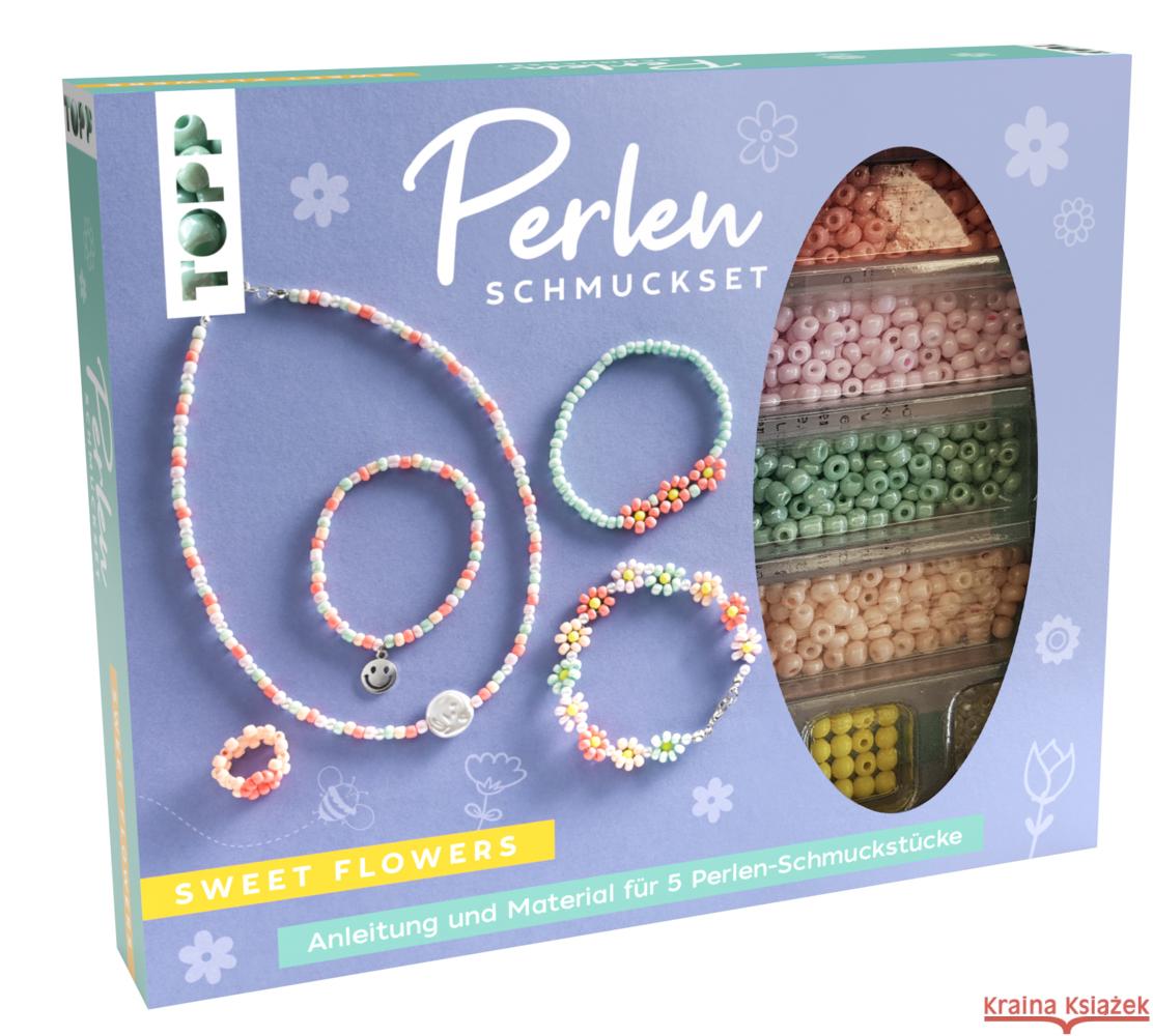 Perlen-Schmuckset - Sweet Flowers frechverlag 4007742184360