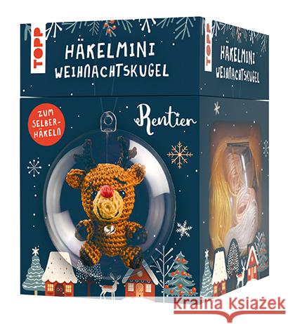 Häkelmini-Weihnachtskugel Häkelset Rentier Konrad, Esther 4007742185404 Frech