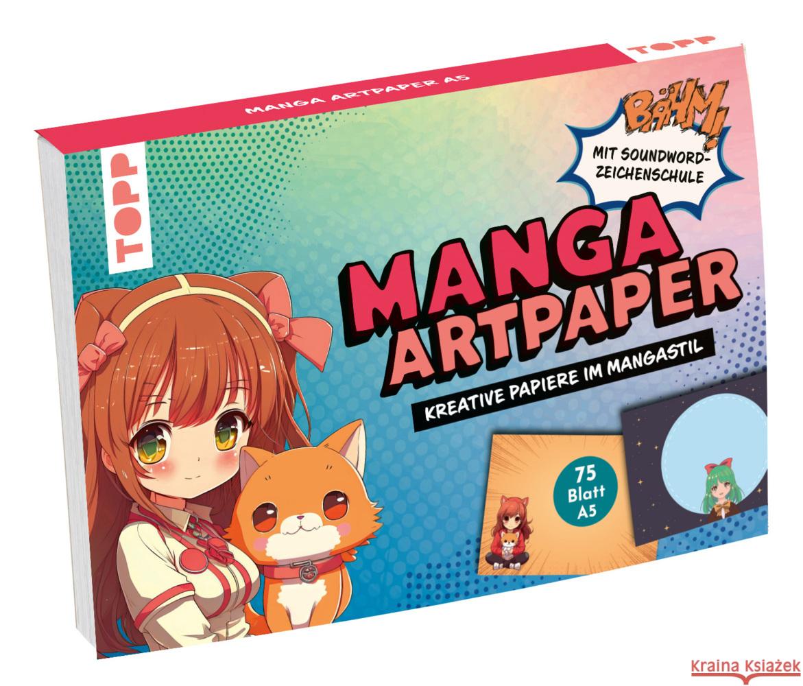 Manga Art Paper in DIN A5. Mit Soundword- Zeichenschule Keck, Gecko 4007742185589