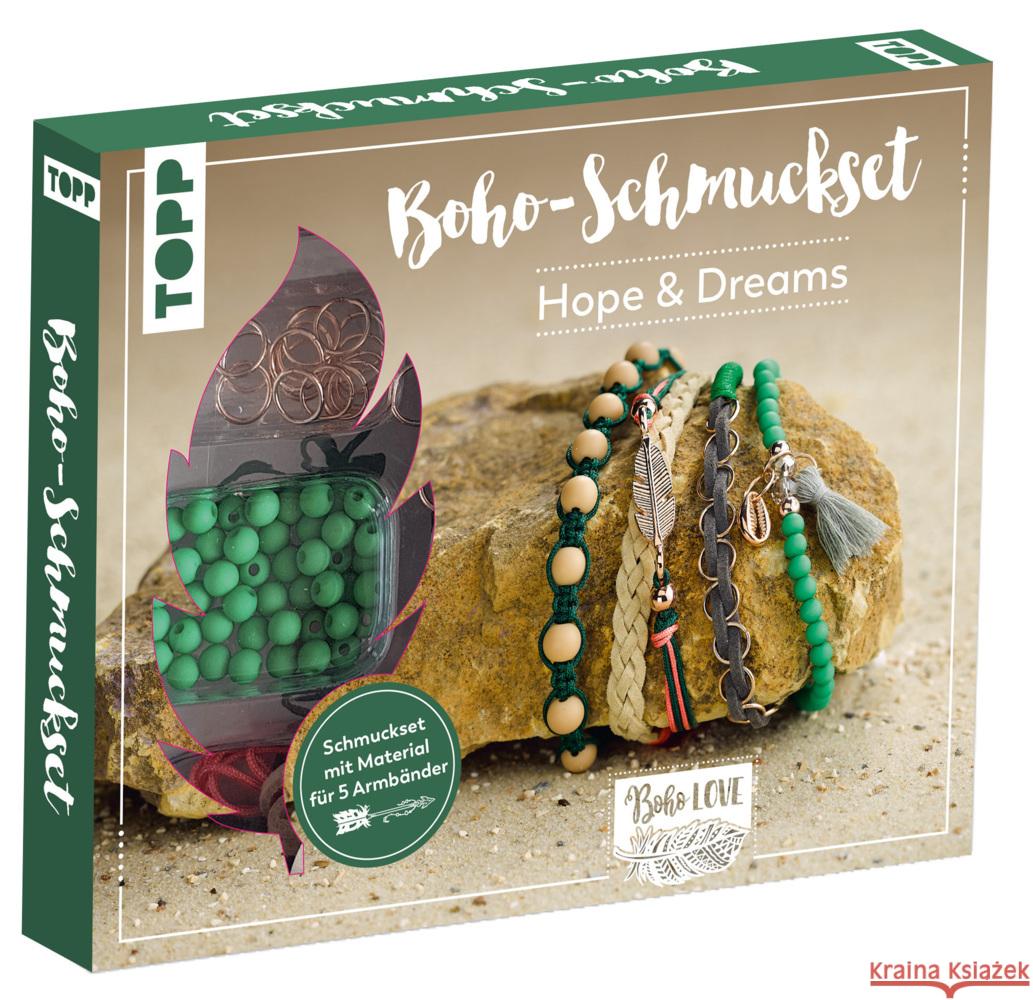 Boho-Schmuckset Hope & Dreams (Grün) Eder, Elke 4007742185640