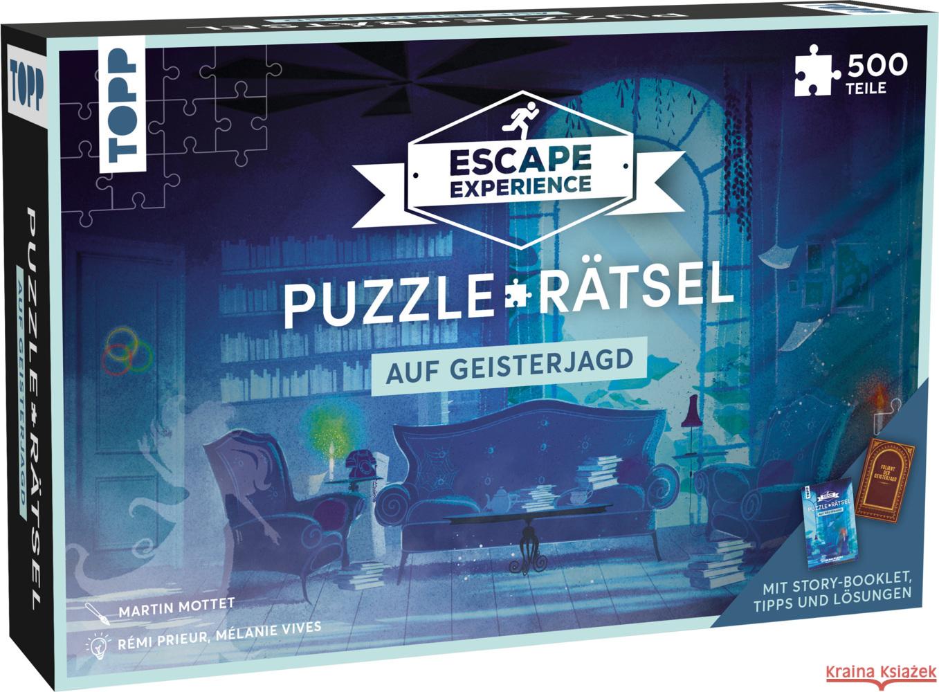 Escape Experience - Puzzle-Rätsel - Auf Geisterjagd Vives, Mélanie, Prieur, Rémi 4007742185824 Frech